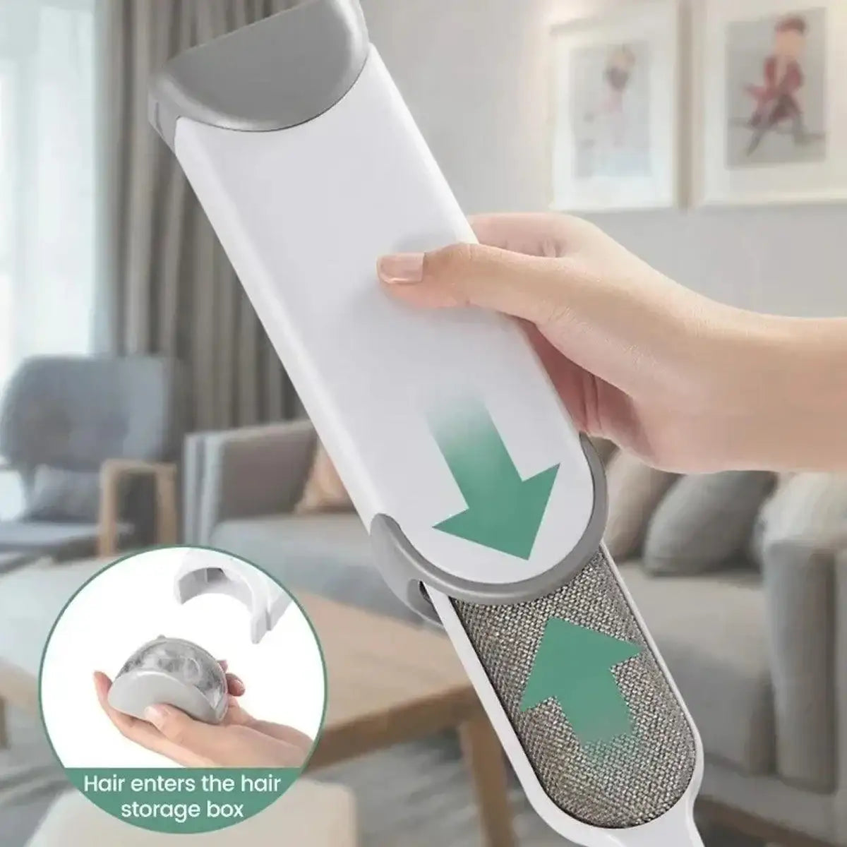 Reusable Pet Hair Remover Brush for Clothes Carpet & Sofa