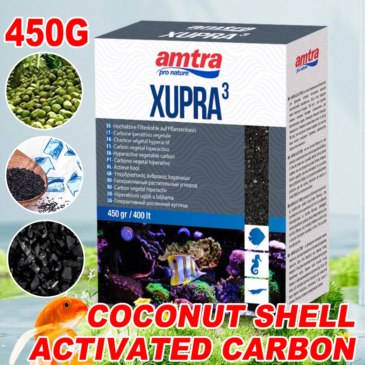 Coconut Shell Activated Carbon for Aquarium Filtration