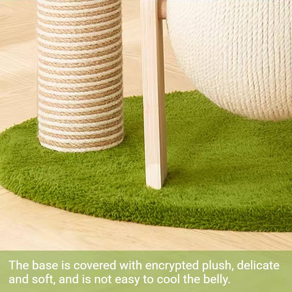 Coconut Tree Cat Climbing Frame With Capsule Bed