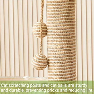 Coconut Tree Cat Climbing Frame With Capsule Bed