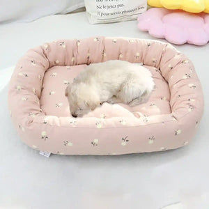 High-Appearance Pet Bed Soft Plush 23.62×19.68 in