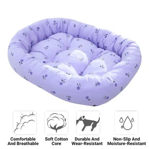High-Appearance Pet Bed Soft Plush 23.62×19.68 in
