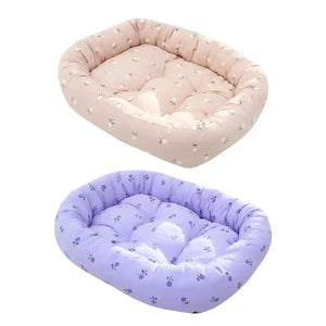 High-Appearance Pet Bed Soft Plush 23.62×19.68 in