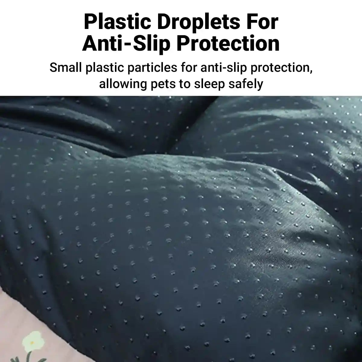 High-Appearance Pet Bed Soft Plush 23.62×19.68 in