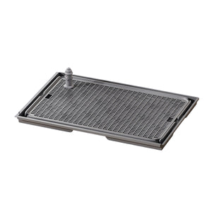 Connectable Dog Toilet Tray With Grid And Training Post