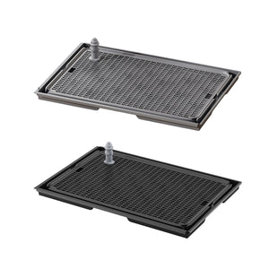 Connectable Dog Toilet Tray With Grid And Training Post
