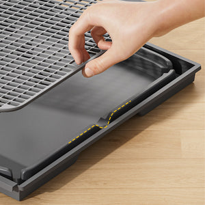 Connectable Dog Toilet Tray With Grid And Training Post