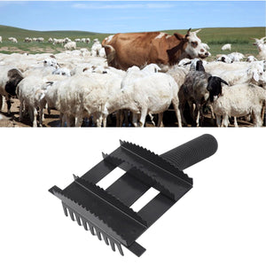 Livestock Shedding Comb for Cattle, Horses & Sheep Grooming