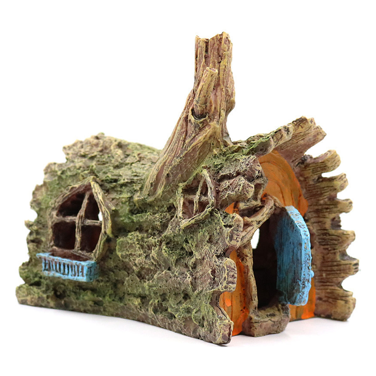 Resin Tree Root House Ornament