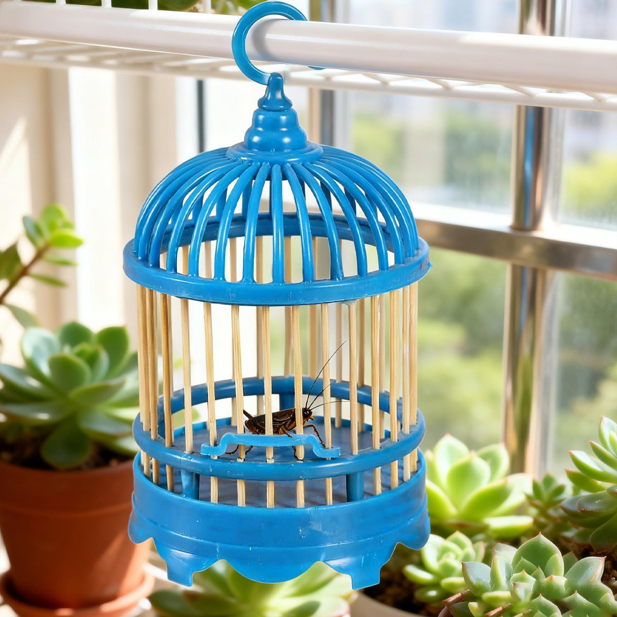 Insect Cage Hanging Plastic Breeding Cage