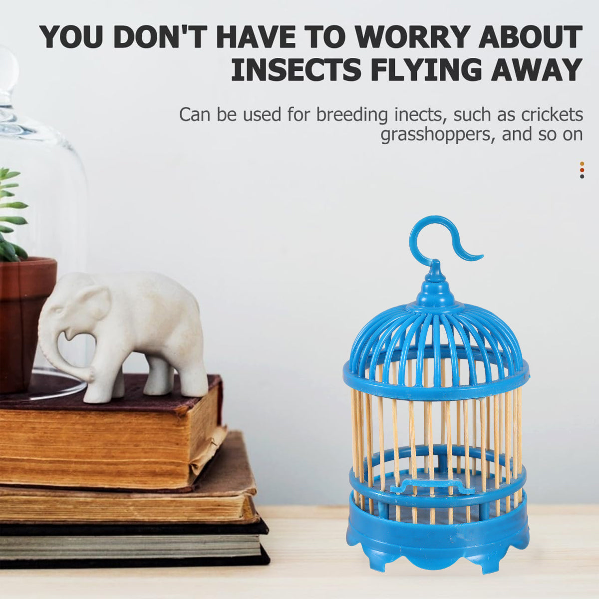 Insect Cage Hanging Plastic Breeding Cage