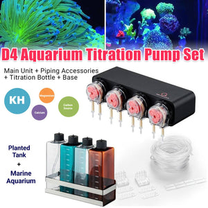 Reef Dosing Pump D4 - Magic Point 4-Head Aquarium Titration Pump