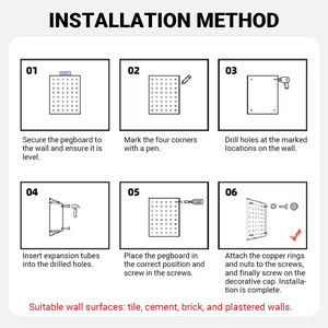DIY Pegboard Cat Climbing Frame