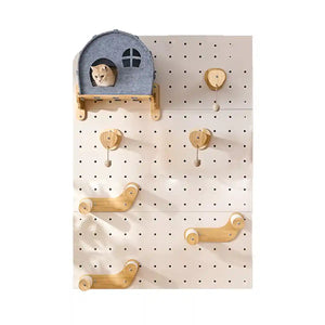 DIY Pegboard Cat Climbing Frame