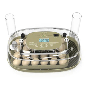 24 Egg Incubator Auto Turn Humidity Display Water Refill