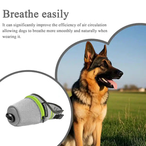 Dog Mask Breathable Adjustable Air Filter Muzzle for Pets