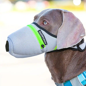 Dog Mask Breathable Adjustable Air Filter Muzzle for Pets