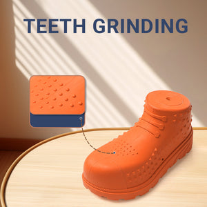 Dog Chew Toy Durable Squeaky Rubber Shoe for Dental Cleaning