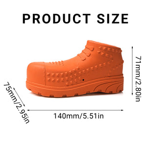 Dog Chew Toy Durable Squeaky Rubber Shoe for Dental Cleaning