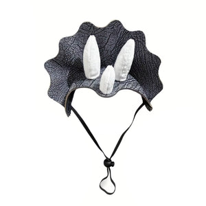 Triceratops Dog Costume Hat