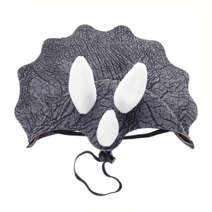 Triceratops Dog Costume Hat