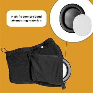 Adjustable Dog Ear Muffs Noise Protection for Fireworks & Loud Environments