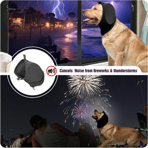 Adjustable Dog Ear Muffs Noise Protection for Fireworks & Loud Environments