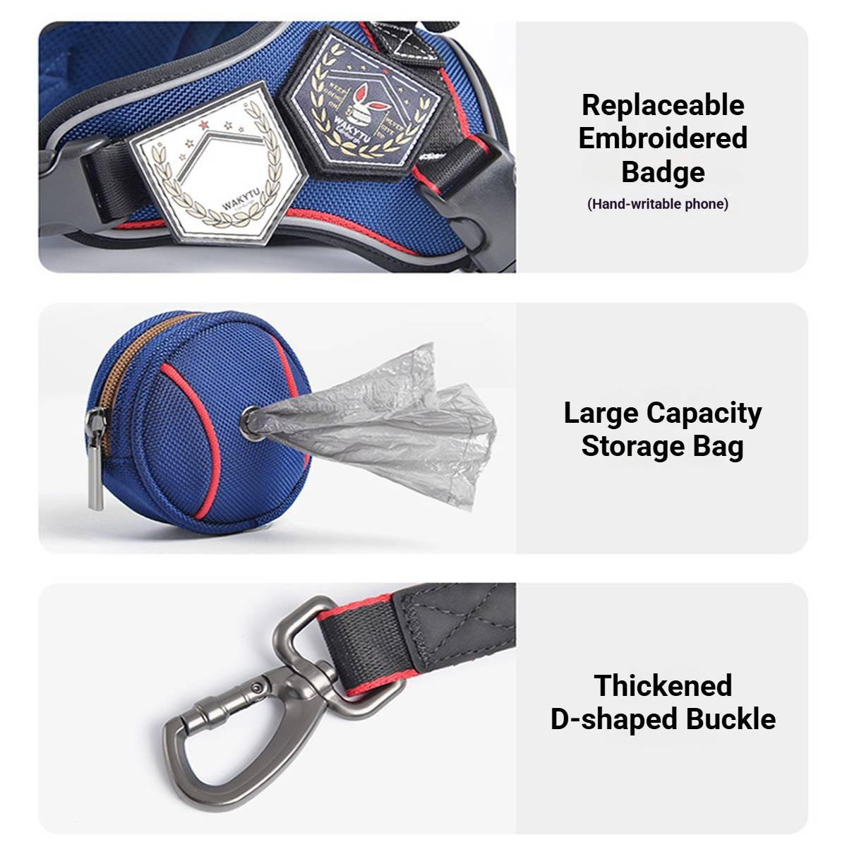Heavy Duty Anti-Pull Dog Harness And Bungee Leash Set