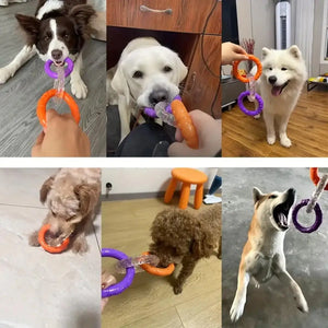 Durable TPR Interactive Dog Chew Toy Fun & Safe for Dogs