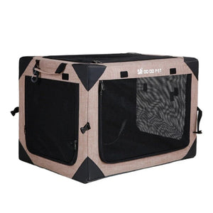 DODOPET Foldable Soft Dog Crate, XL Portable Travel Pet Kennel