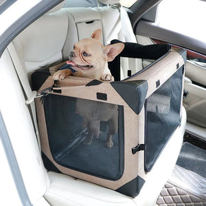 DODOPET Foldable Soft Dog Crate, XL Portable Travel Pet Kennel