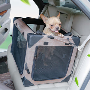 DODOPET Foldable Soft Dog Crate, XL Portable Travel Pet Kennel