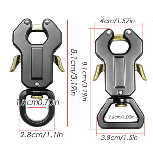 Dog Leash Frog Clasp Heavy Duty Quick Release Hook