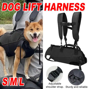 Dog Lift Harness Adjustable Support Carrying Harness for Pets