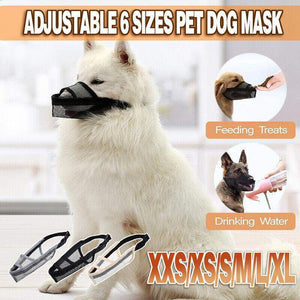 Nylon Dog Muzzle  Adjustable Comfortable & Breathable Protection for Dogs