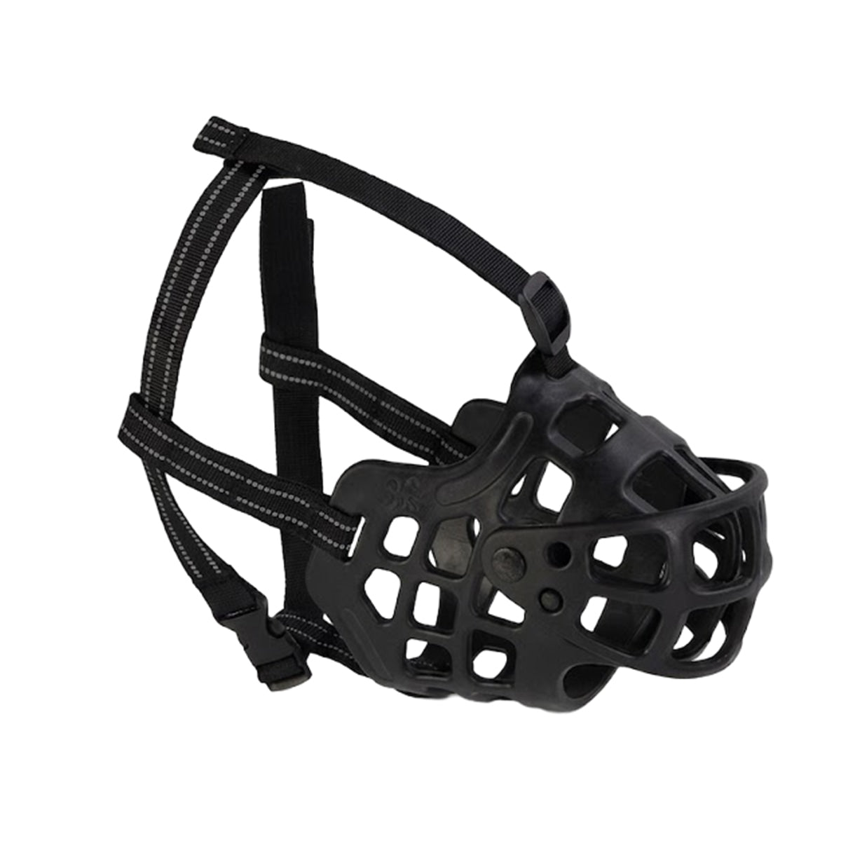 Soft Silicone Dog Muzzle, Breathable Basket Muzzle (S/M/L)