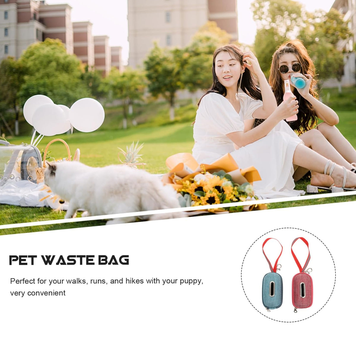 Pet Garbage Bag Picker Bag Storage Dog Poop Bag Dispenser