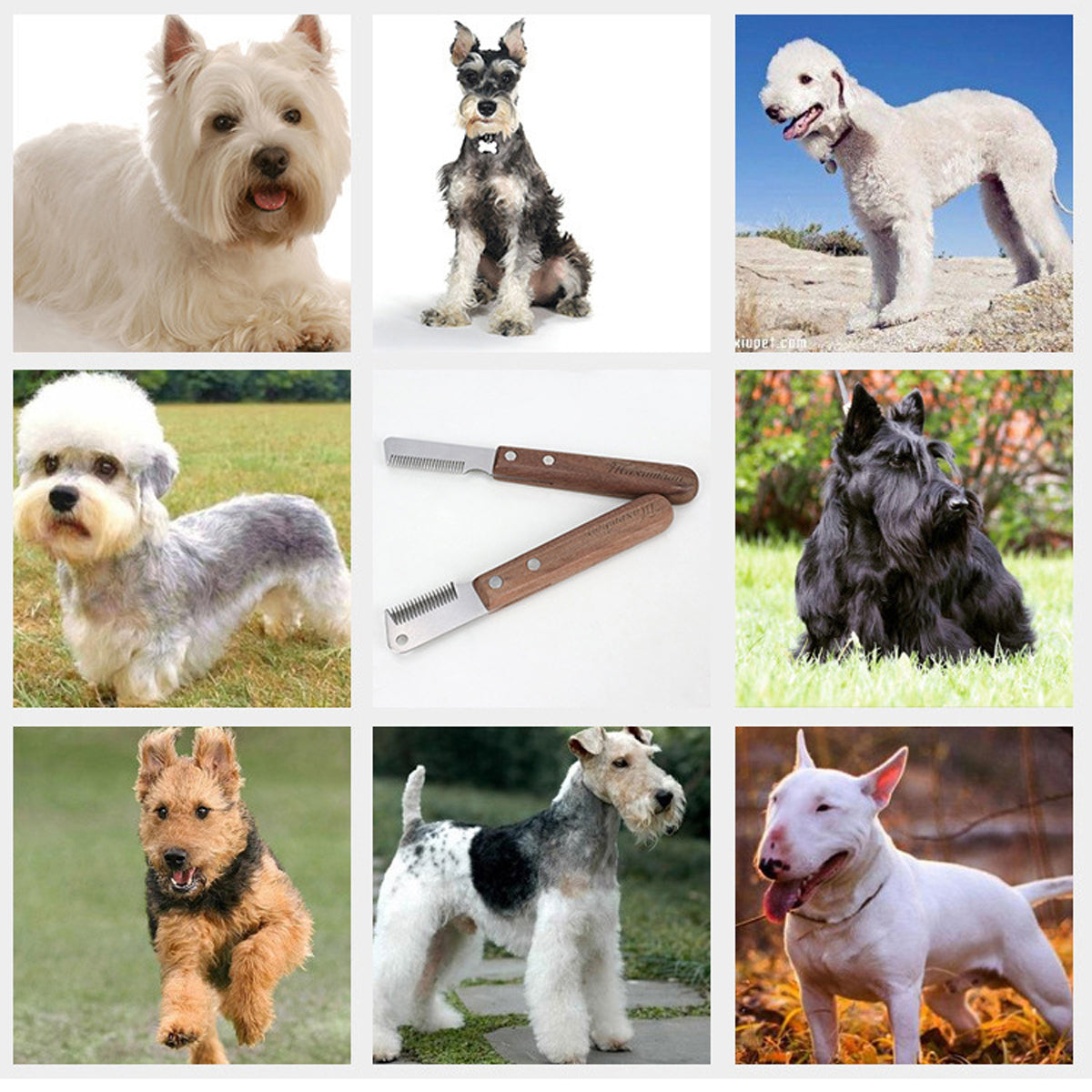 Pet Grooming Pluck Knife For Dogs