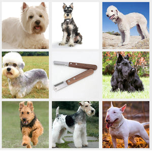 Pet Grooming Pluck Knife For Dogs