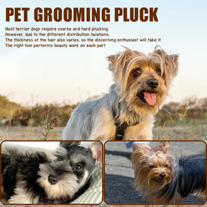 Pet Grooming Pluck Knife For Dogs