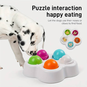 Interactive Puzzle Feeder Dog Toy