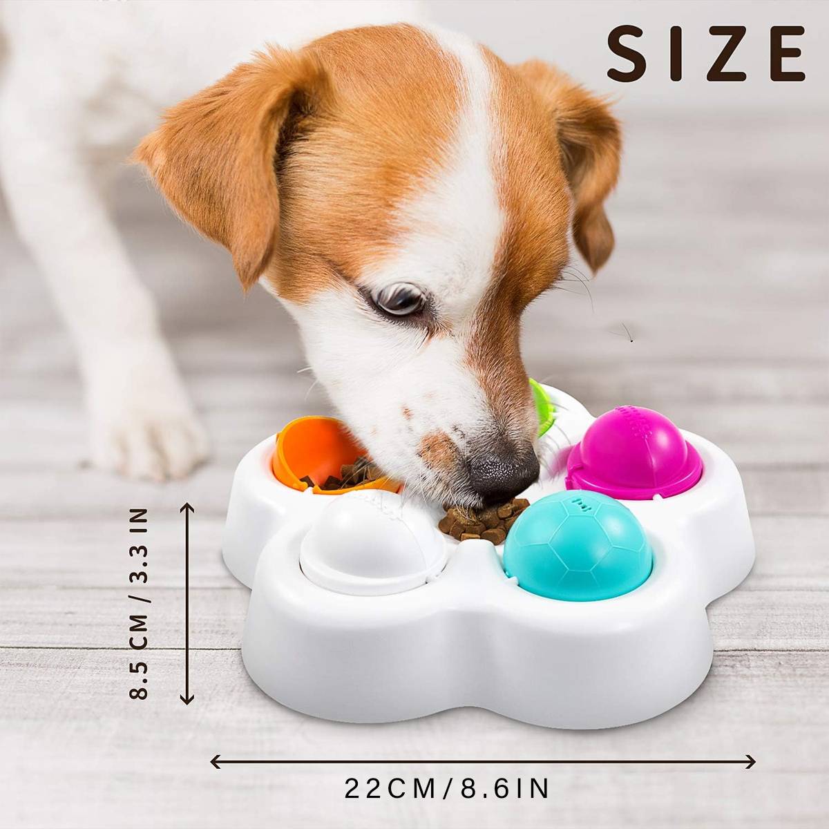 Interactive Puzzle Feeder Dog Toy