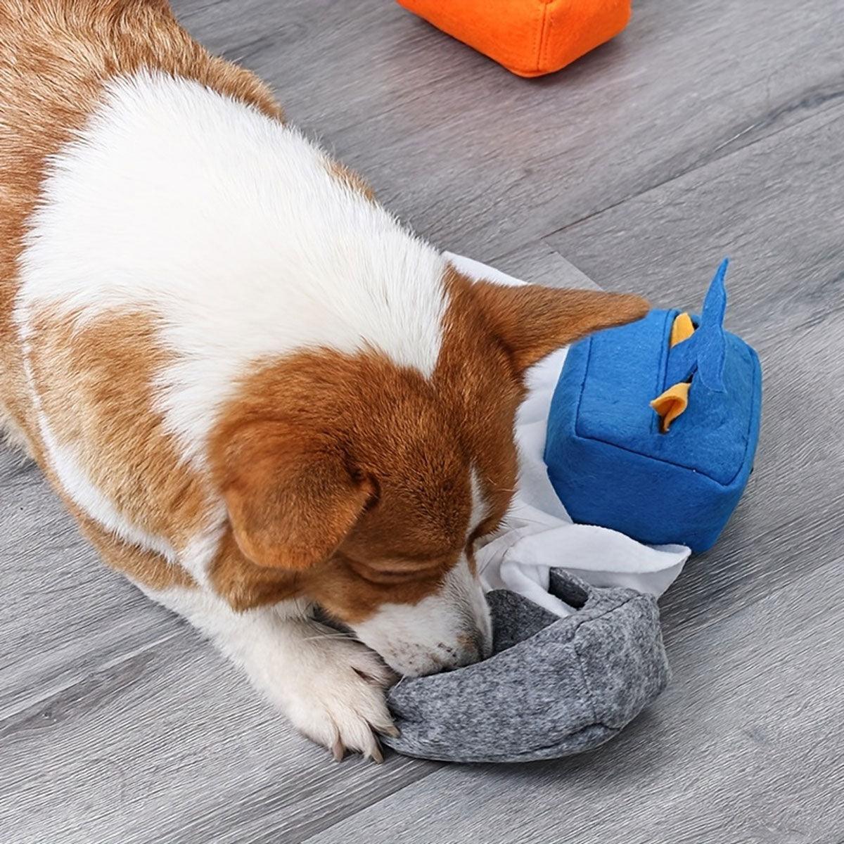 Reward-Based Snuffle Toys for Dogs Slow Feeding Nose Work Mat