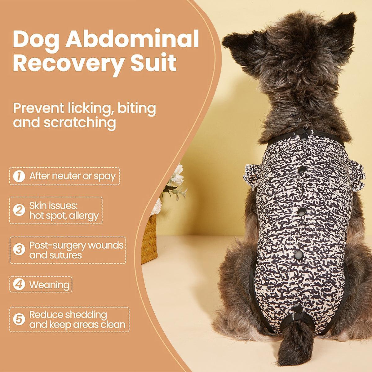 Dog Recovery Suit Post-Surgery Sterilization Clothing for Wound Protection