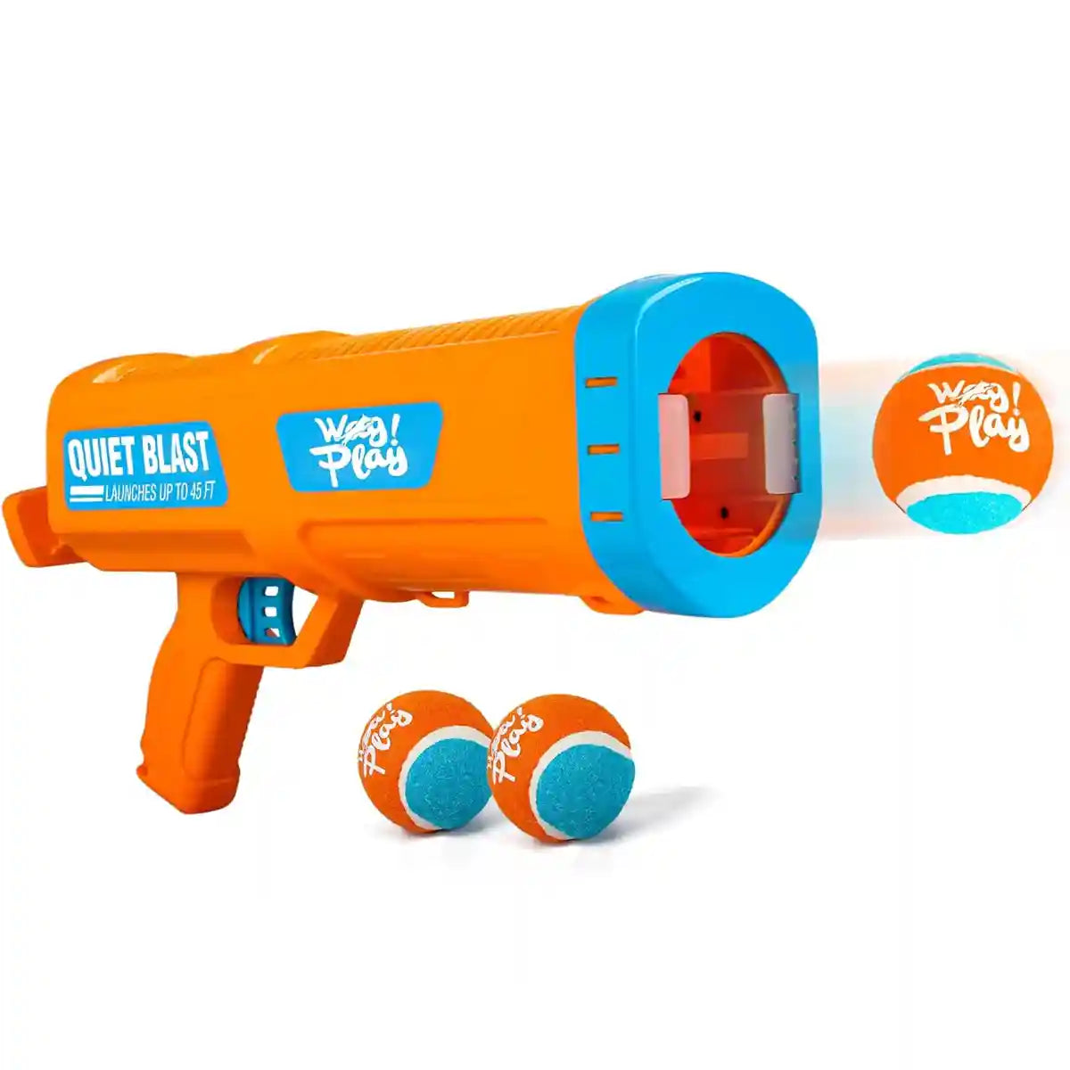 Dog Tennis Ball Launcher (1 Launcher + 3 Balls)