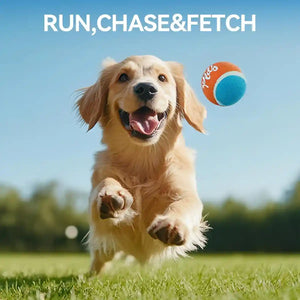 Dog Tennis Ball Launcher (1 Launcher + 3 Balls)