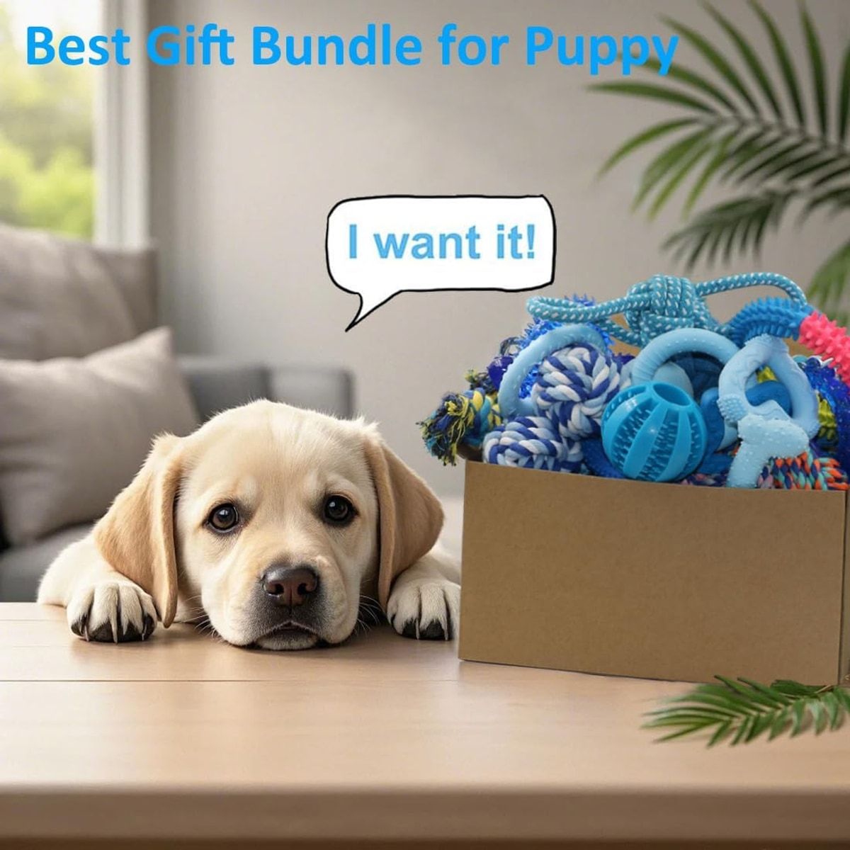 15 Pcs Dog Chew Toy Set with Rope and Rubber