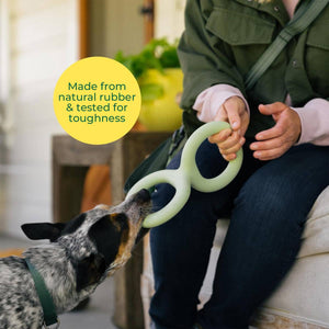 Dog Tug Toy Durable Rubber Tug Of War Toy