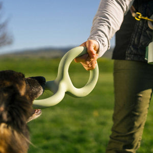 Dog Tug Toy Durable Rubber Tug Of War Toy