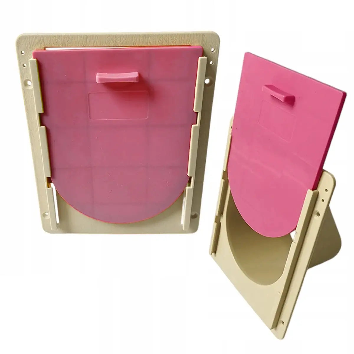 One-Way Bird Cage Door for Pigeons with Secure Entry Design